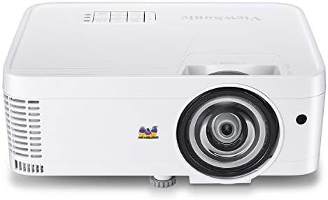 Viewsonic PS501W 3400 Lumens WXGA HDMI מקרן לזרוק קצר לבית ולמשרד