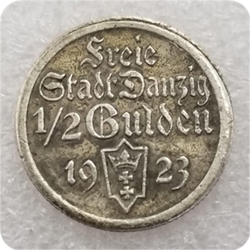מלאכות עתיקות פולין 1923,1927 מטבע זיכרון דולר כסף