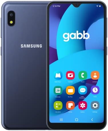 טלפון GABB פלוס 32 ג'יגה-בייט טלפון חכם לילדים או לבני נוער- שחור, תוצרת סמסונג, גשש GPS, ללא אינטרנט, אין מדיה חברתית, אפליקציות בטוחות,