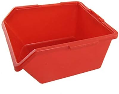 ארגז כלים לאחסון פלסטיק אדום של X-Dree לרכיב אלקטרוני (Caja de Herramientas de Almacenamiento de Plástico Rojo Para רכיב Electrónicos