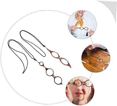 מרפא 4 יח 'משקפי קריאה משקפי אופנה משקפיים לשרשרת צוואר מחשב למשקפי קריאה קומפקטיים