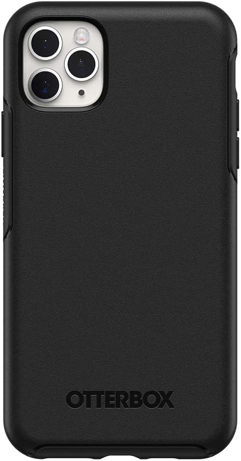 מקרה סדרת סימטריה של Otterbox לאייפון 11 Pro Max - כולל בד ניקוי - אריזה ידידותית לסביבה - שחור