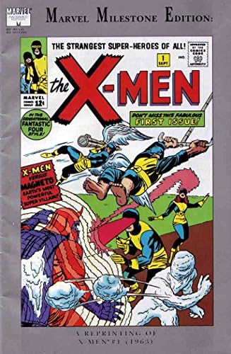מהדורה של מארוול מיילסטון: אקס-מן 1 סי וי-אף ; שגיאת הצהרה של מארוול קומיקס / מחוץ למרכז