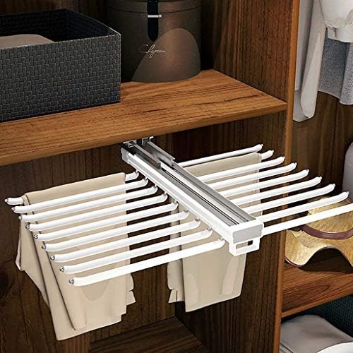 תחתוני ארון ביתיים של ZXW -Hanger, מתלה מכנסיים רכובים מרובי פונקציה, מתלה מכנסיים רכובים בצד - סגסוגת אלומיניום עבה מתלה לאחסון מכנסיים