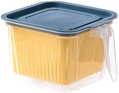 מטבח גואולריזי אטום קופסא ידית פלסטיק שקופה מקרר מזון עם מכסה אחסון מטבח, פינת אוכל ובר