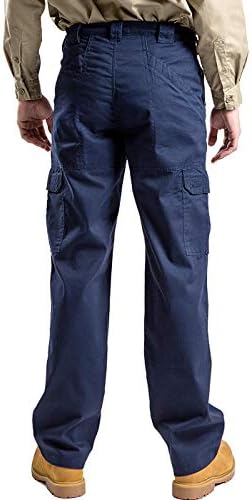 טיטיקקה גברים של מכנסיים מטען להבה עמיד מכנסיים קל משקל 7.5 עוז כותנה אש מעכב אלסטי מותניים מכנסיים