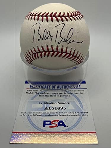 באדי ביאנקלנה רויאלס אסטרוס חתום על חתימה רשמית MLB בייסבול PSA DNA - כדורי חתימה