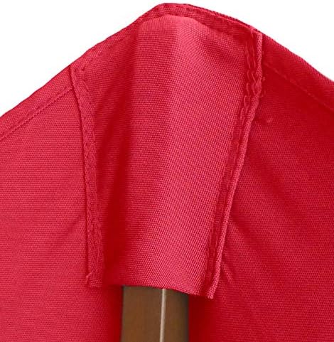 Formosa מכסה חופה מטרייה להחלפה בגין 10ft נתמכת בשוק שלוחה בשוק חיצוני גוון פטיו באדום