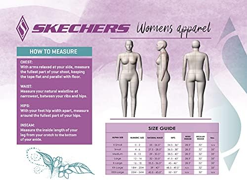 Skechers's Women's Go ללכת במותניים גבוהות 7/8 לימוג