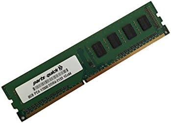 חלקים-מהיר זיכרון 8 ג'יגה-בייט עבור HP Prodesk 600 G2 SERIES SFF/MT DDR4 PC4-17000 NONE ECC DIMM RAM