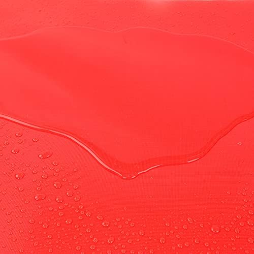 ברזים אדומים מדד גשם ברזנט רזף קרם הגנה אטום למים חיצוני קמפינג באוהל מטלית משאית חום בידוד שמשית בד.