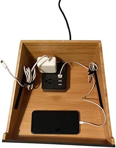 G.U.S. מחשב נייד ומארגן עם רכזת חשמל מובנית ולוח מחיקה יבש. מושלם לעבודה מהבית. רב -פונקציונלי ויציב עם מעמד מעוצב מחדש.