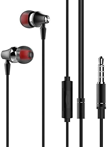 אוזניות חוטיות אוזניות צליל Hi -Fi אוזניות מיקרופון דיבוריות תואמות אוזניות מתכתיות תואמות ל- LG V35 ThinQ - V40 ThinQ - V50 THINQ 5G