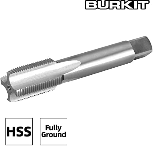 Burkit M39 x 3 חוט ברז יד ימין, HSS M39 x 3.0 ברז מכונה מחורצת ישר
