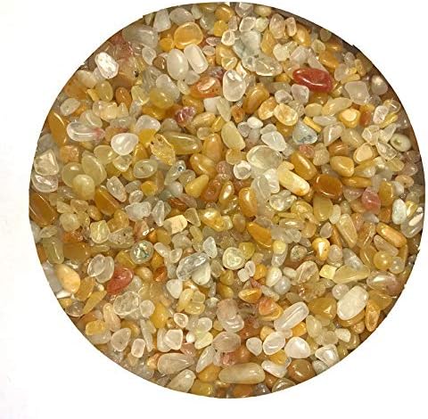 Shitou2231 50 גרם טבעי צהוב זהוב חצץ חצץ קריסטל אבן דגימה ריפוי אבנים טבעיות ומינרלים אבני ריפוי
