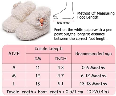 נעלי בית פעוטות של פויה נעלי נעלי הליכה של נעלי הליכה נפילות נעלי בית פרוותיות קטיפה 0-18 חודשים