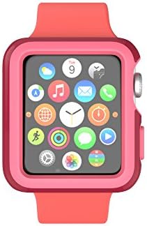 מוצרי Speck Candyshell Fit Case עבור Apple Watch 42 ממ, ארגמן אדום/פס